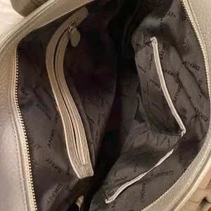 Dkny | Bags | Dkny Grey Pebble Leather Spacious Backpack 